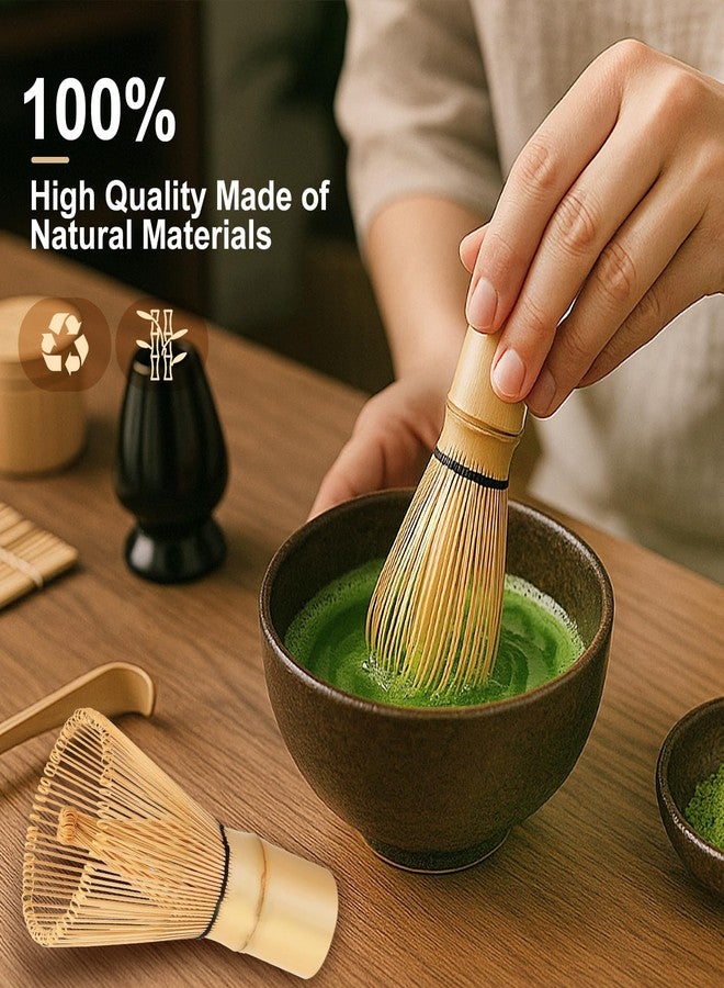 Scalegoal Traditional Matcha Whisk - 100-Prong Chasen for Authentic Japanese Tea Ceremony, Handcrafted Mixer with Natural Bristles - Ideal for Matcha Lovers & Premium Powder Preparation - Image 5